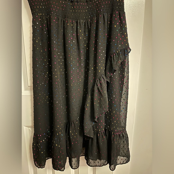 Draper James Kacey Sleeveless Ruffle Dress size 2X Multicolor - Picture 4 of 11